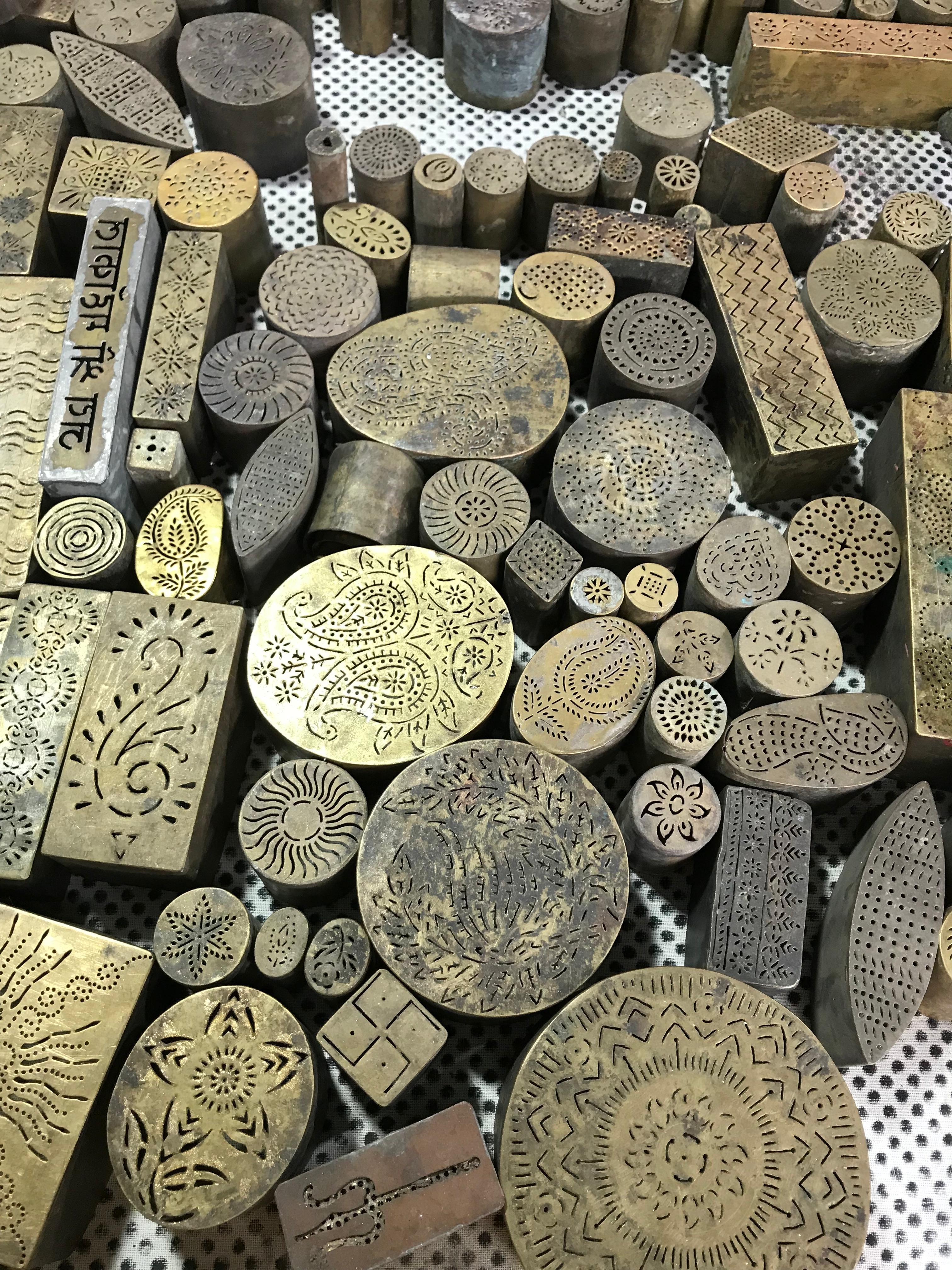 Reviving The Lost Art - Real Silver Block Printing in India - October’s Revival