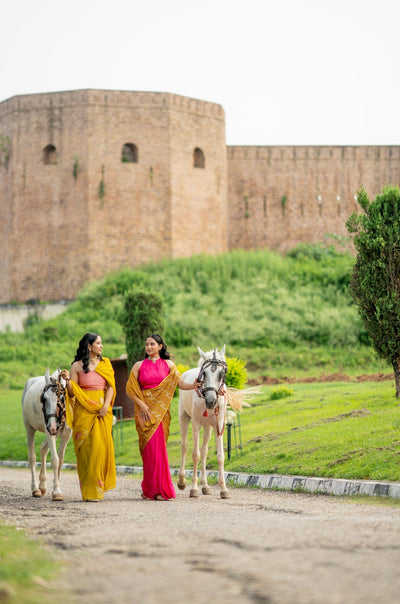 7 Fresh Ways to Drape Your Real Silver Saree This Festive Season
