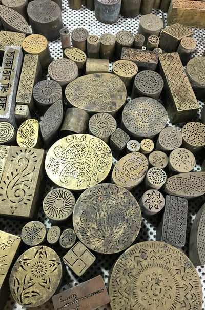 Reviving The Lost Art - Real Silver Block Printing in India - October’s Revival