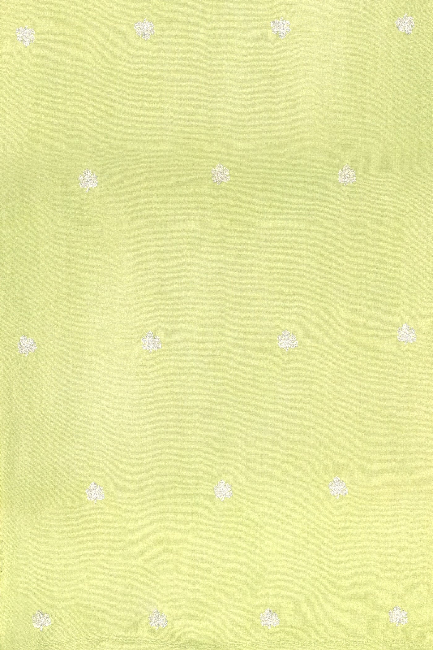 Green Pure Pashmina Embroidered Scarf - Chinar Patta (Love Jammu & kashmir)