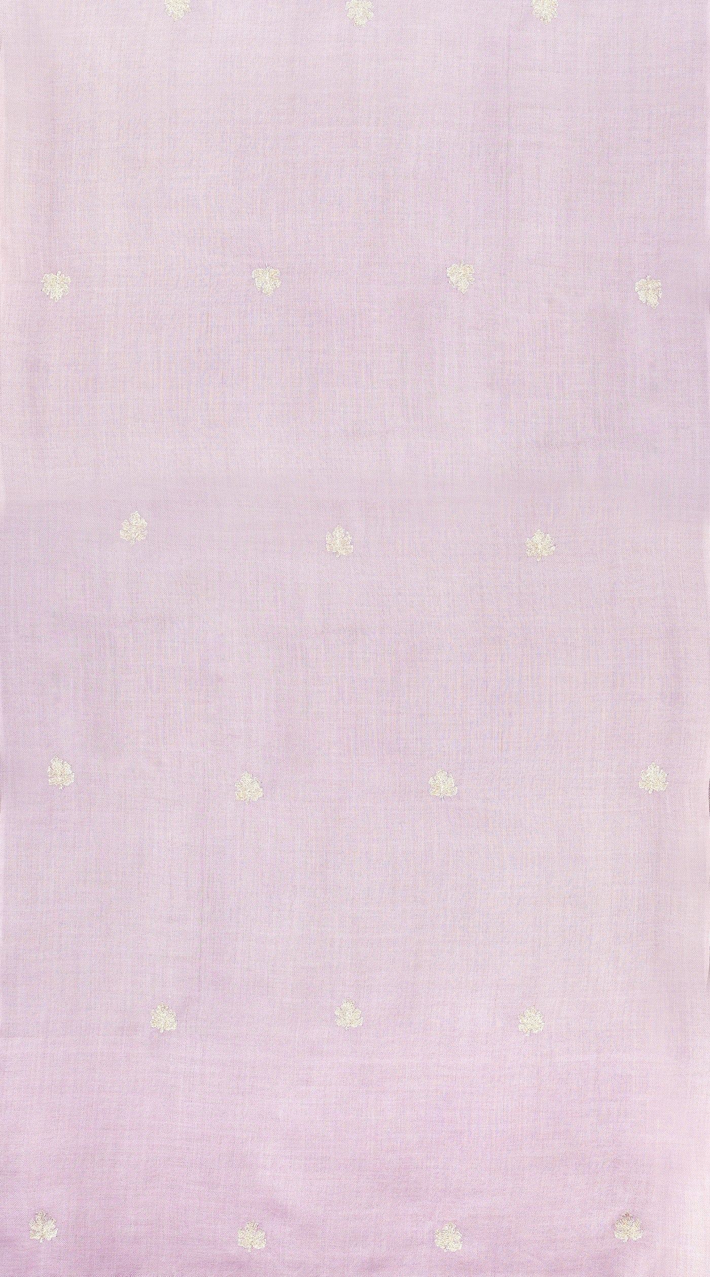 Lilac Pure Pashmina Embroidered Scarf - Chinar Patta (Love Jammu &Kashmir)