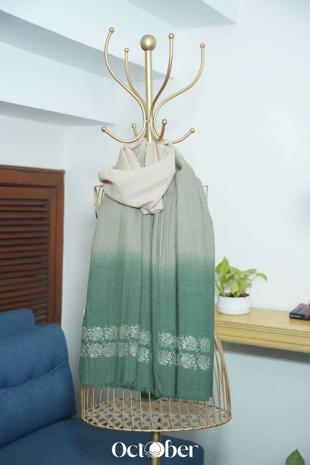 Ombre Pure Pashmina Chandi Scarf